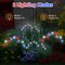 4th of July Decorations Red White and Blue Light Solar Lights